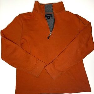 Banana Republic Orange Pullover Small